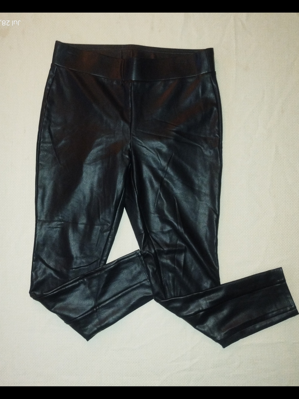 LOFT Size Medium Faux Leather Leggings